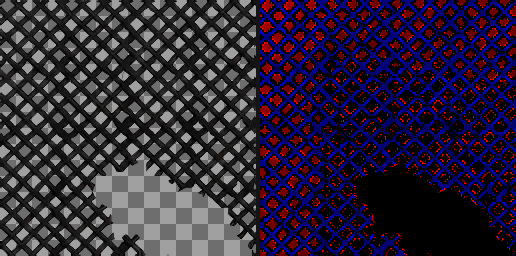 T037 HD texture and alpha differences
