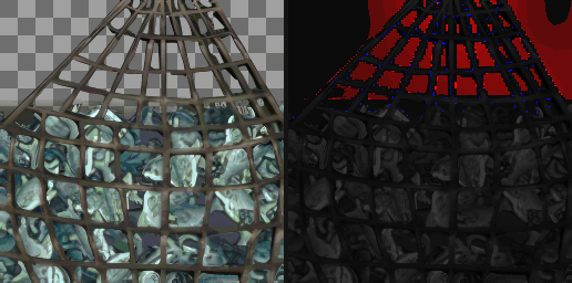 T043 HD texture and alpha differences