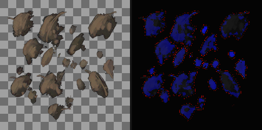 T061 HD texture and alpha differences