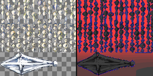 T059 HD texture and alpha differences
