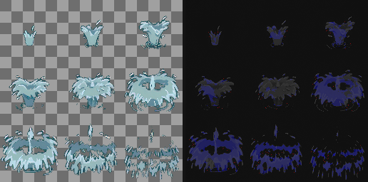 T085 HD texture and alpha differences