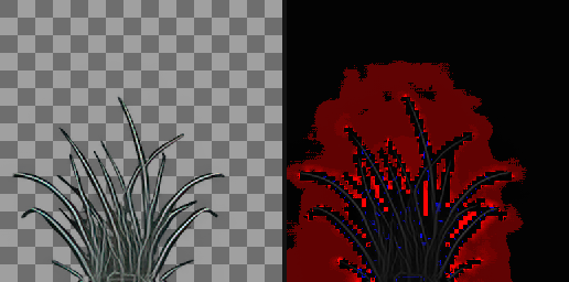 T053 HD texture and alpha differences