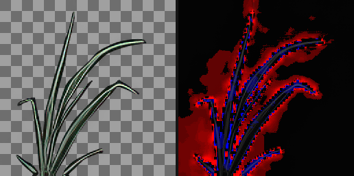 T073 HD texture and alpha differences