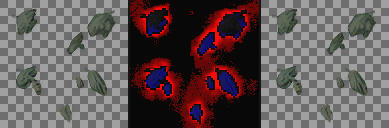 T002 HD texture and alpha differences
