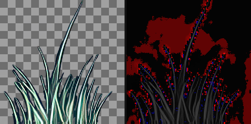T019 HD texture and alpha differences