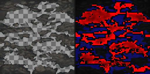 T060 HD texture and alpha differences