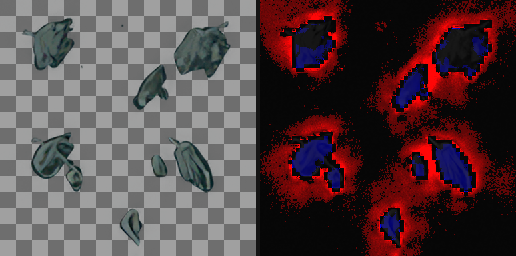 T020 HD texture and alpha differences