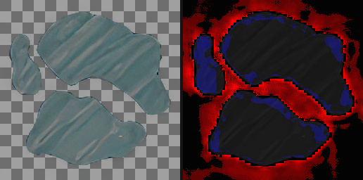 T004 HD texture and alpha differences