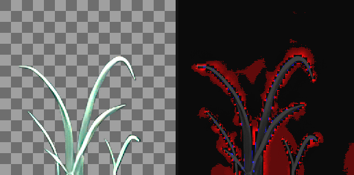 T010 HD texture and alpha differences