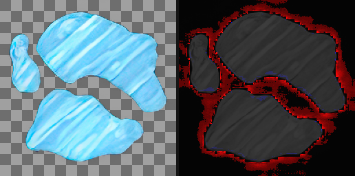 T068 HD texture and alpha differences