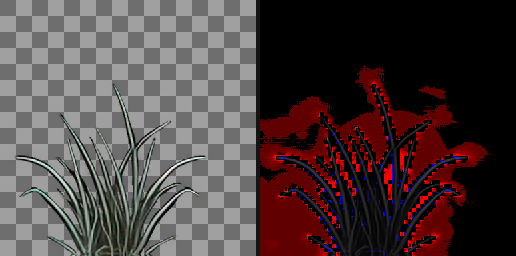 T075 HD texture and alpha differences