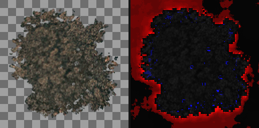 T070 HD texture and alpha differences