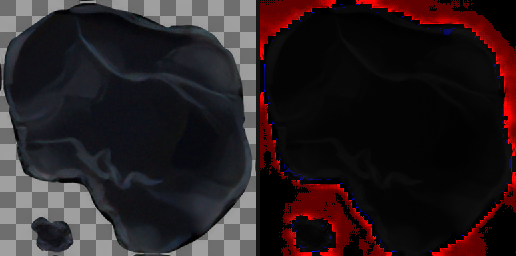 T021 HD texture and alpha differences