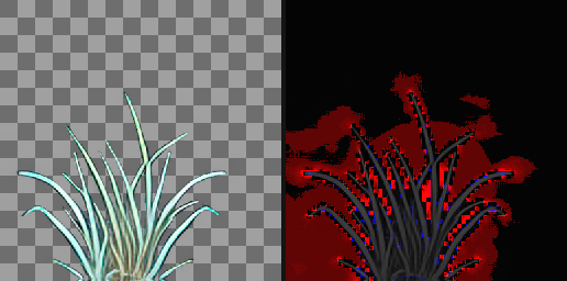 T022 HD texture and alpha differences