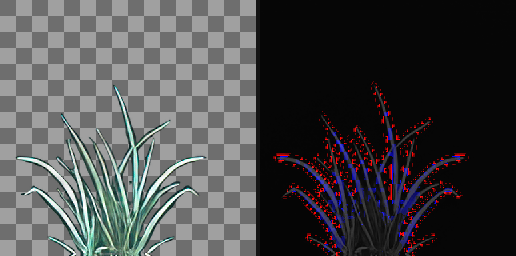 T012 HD texture and alpha differences