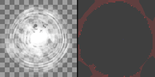 T009 HD texture and alpha differences